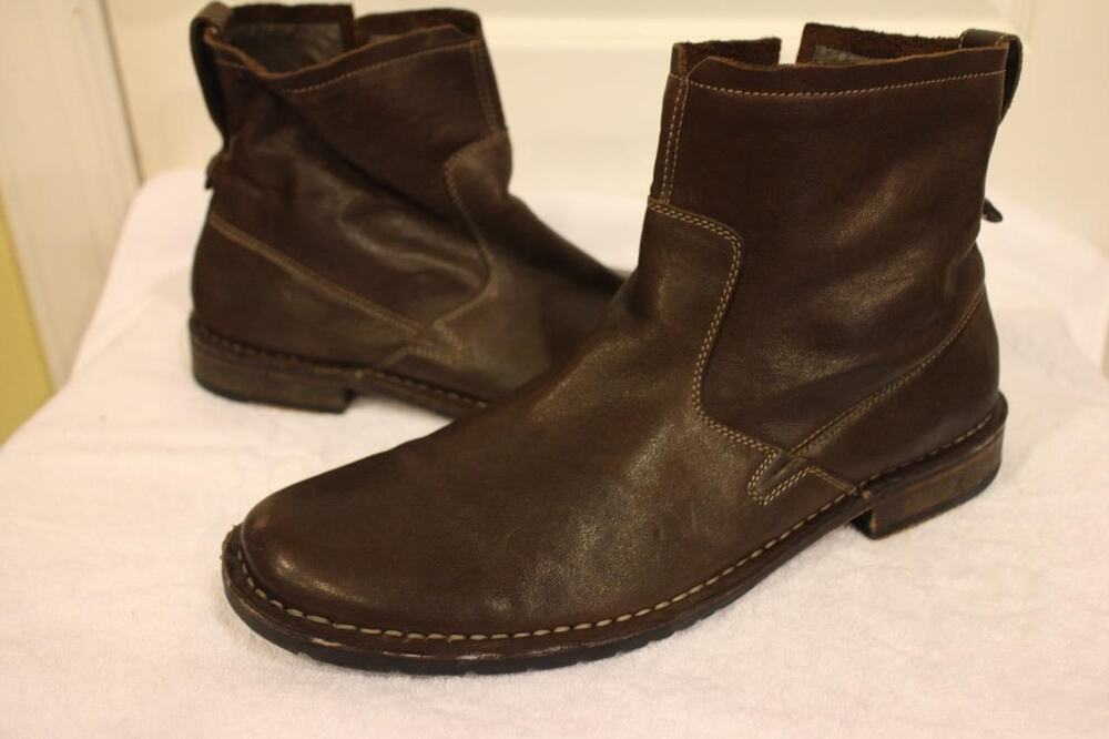 John Varvatos Men's Brown Star Usa Driggs Convertible Boot 12M (bota1300